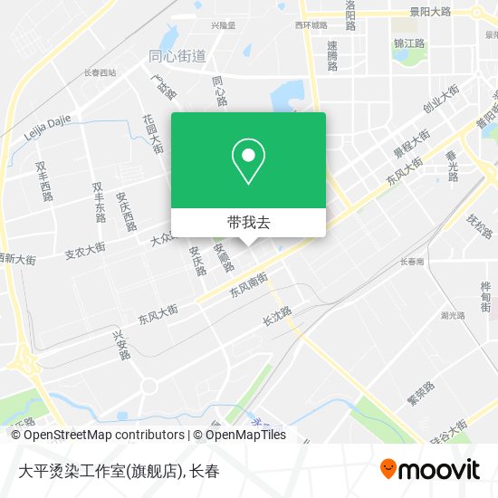 大平烫染工作室(旗舰店)地图