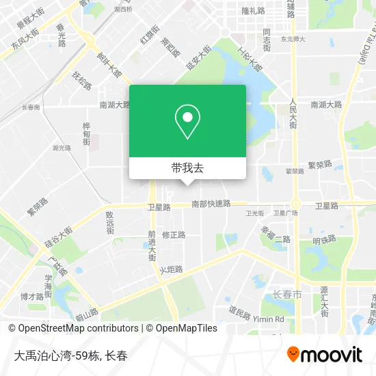 大禹泊心湾-59栋地图