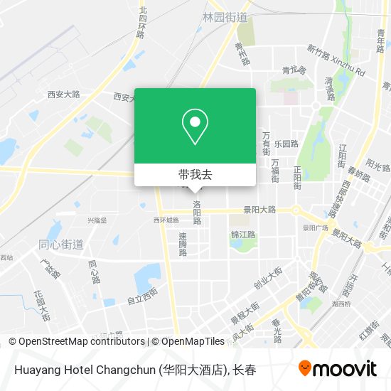 Huayang Hotel Changchun (华阳大酒店)地图