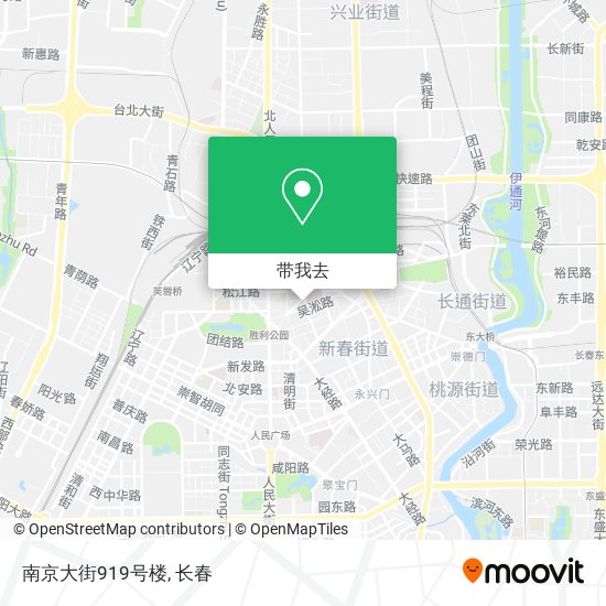 南京大街919号楼地图