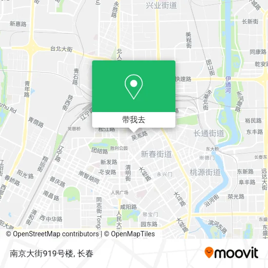 南京大街919号楼地图