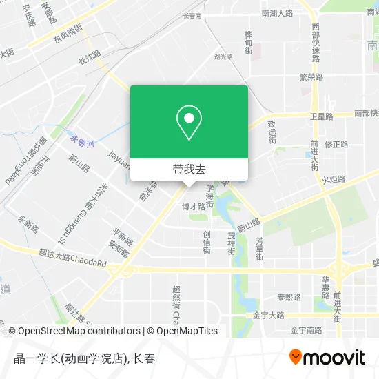 晶一学长(动画学院店)地图