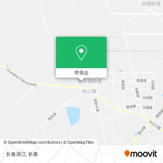 长春浪江地图