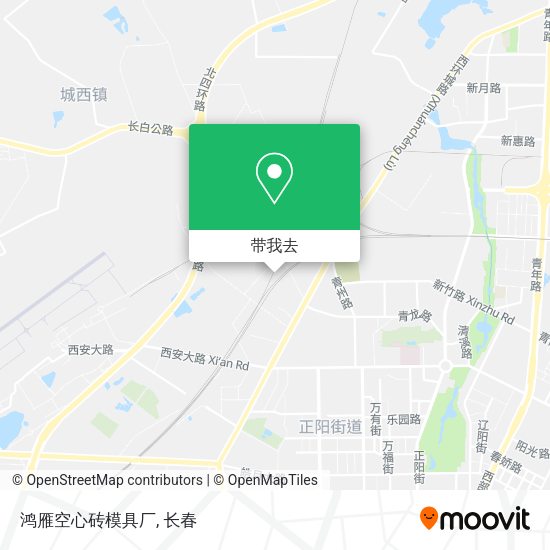 鸿雁空心砖模具厂地图