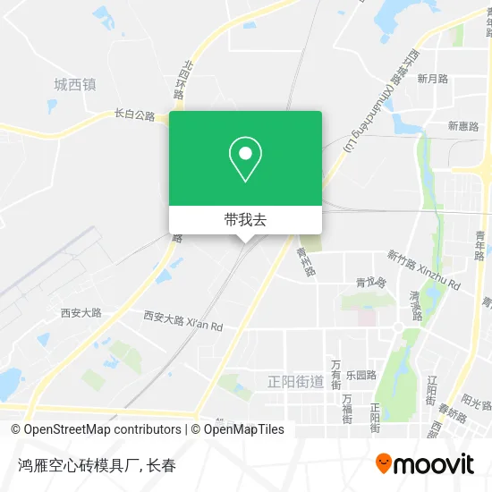 鸿雁空心砖模具厂地图