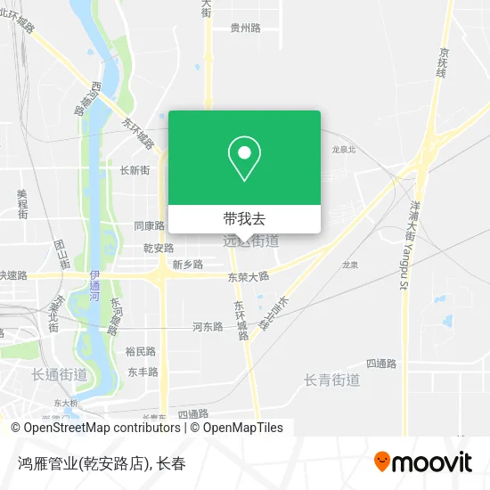 鸿雁管业(乾安路店)地图