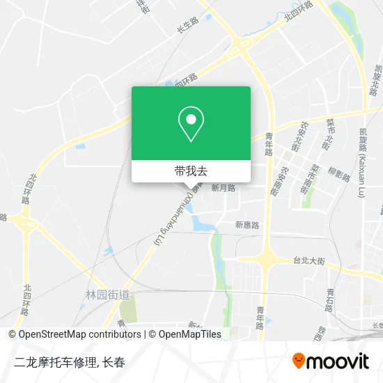 二龙摩托车修理地图