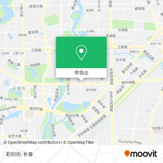 彩织街地图