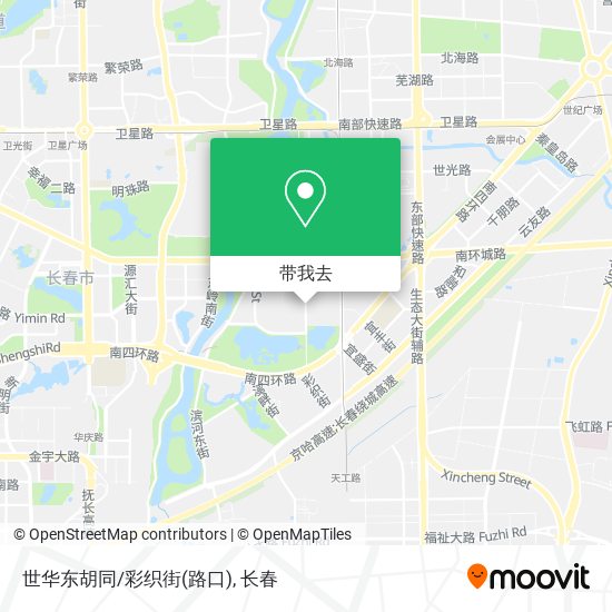 世华东胡同/彩织街(路口)地图