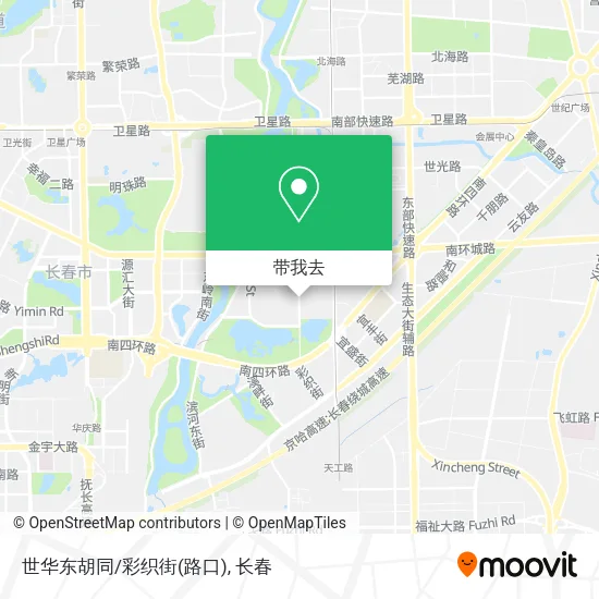 世华东胡同/彩织街(路口)地图
