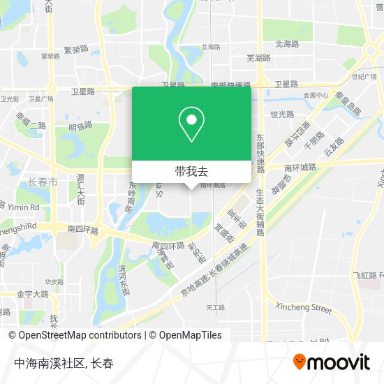 中海南溪社区地图