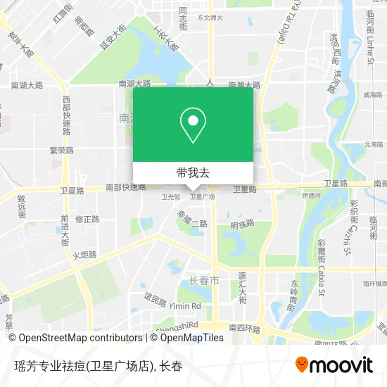 瑶芳专业祛痘(卫星广场店)地图