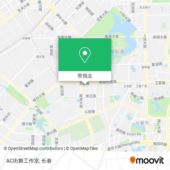 AC街舞工作室地图
