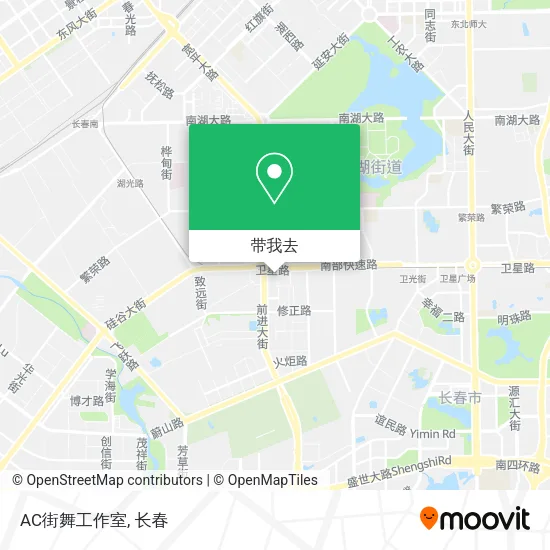 AC街舞工作室地图