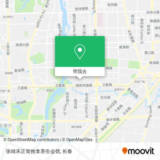张靖禾正骨推拿养生会馆地图