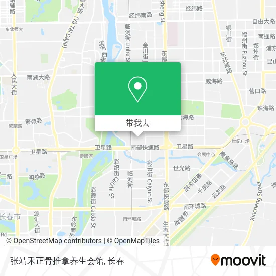 张靖禾正骨推拿养生会馆地图