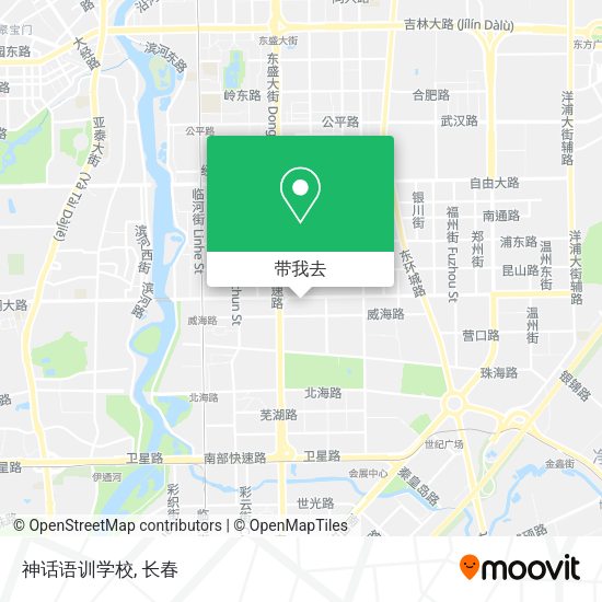 神话语训学校地图