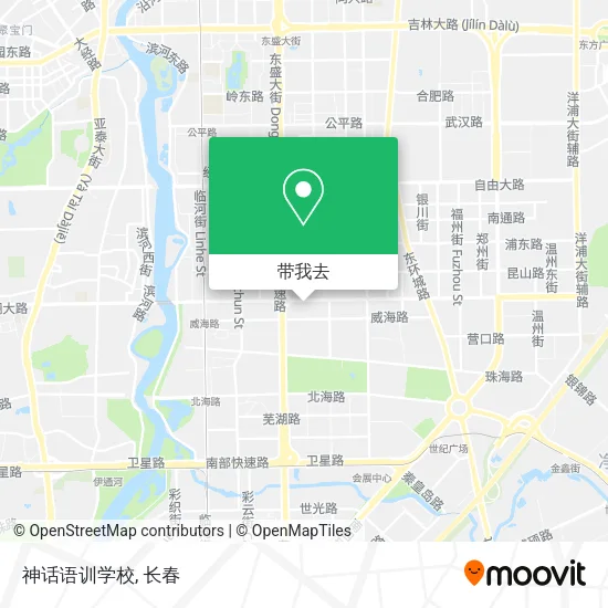 神话语训学校地图