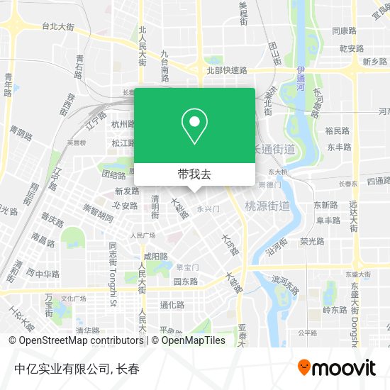 中亿实业有限公司地图