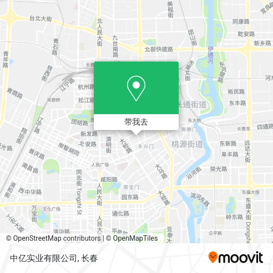 中亿实业有限公司地图