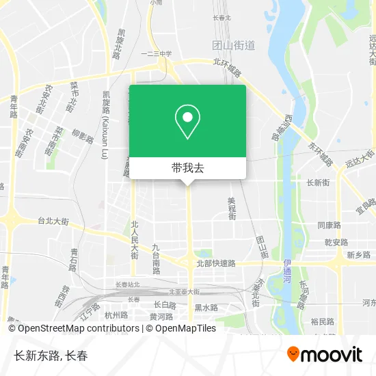 长新东路地图
