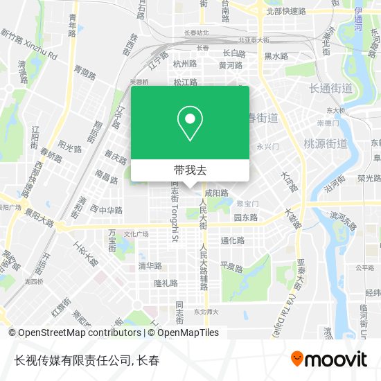 长视传媒有限责任公司地图