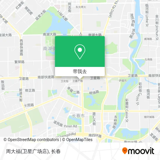 周大福(卫星广场店)地图