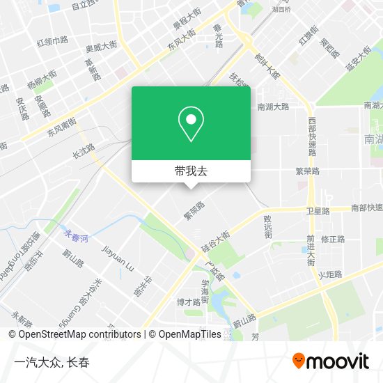 一汽大众地图