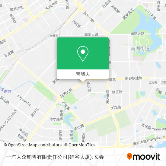 一汽大众销售有限责任公司(硅谷大厦)地图