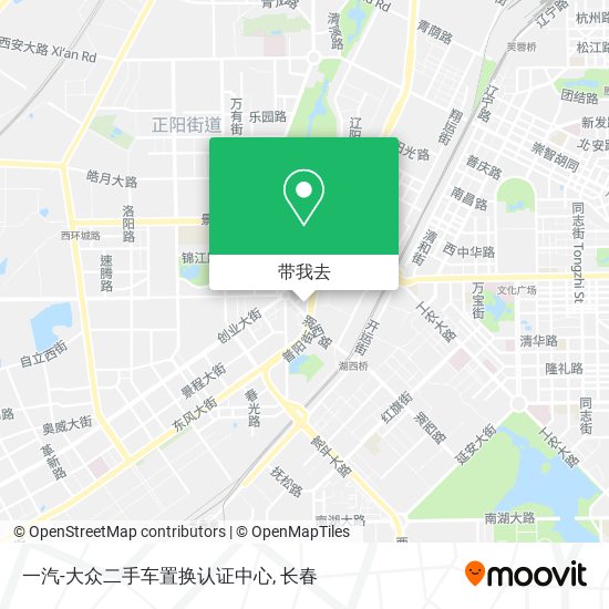 一汽-大众二手车置换认证中心地图