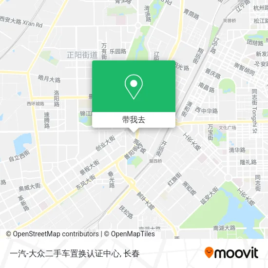 一汽-大众二手车置换认证中心地图