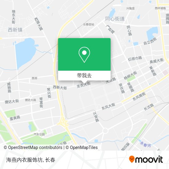 海燕内衣服饰坊地图