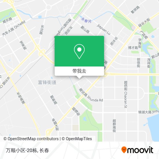 万顺小区-20栋地图
