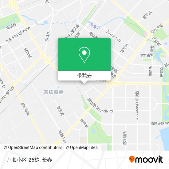 万顺小区-25栋地图