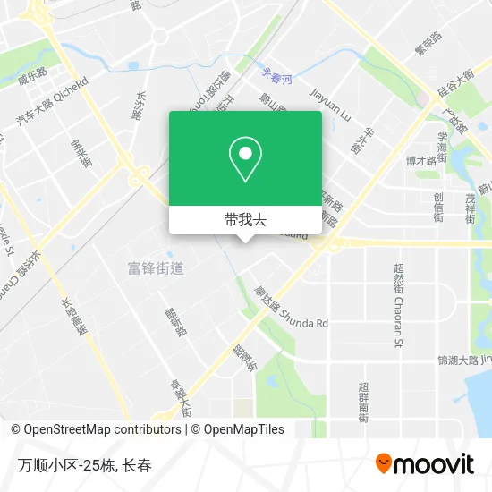 万顺小区-25栋地图