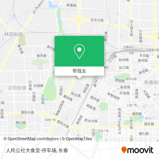 人民公社大食堂-停车场地图