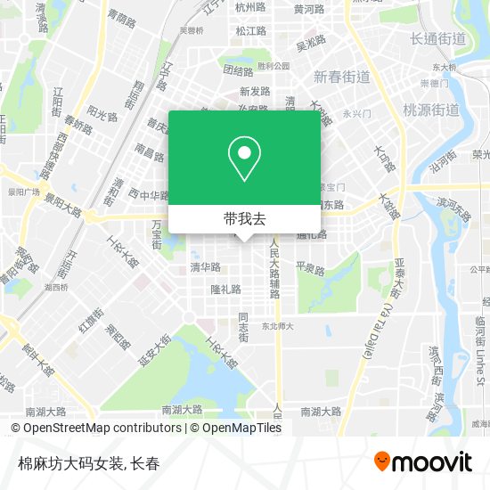 棉麻坊大码女装地图