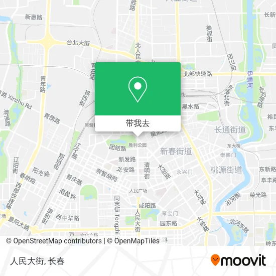 人民大街地图