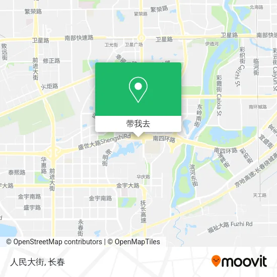 人民大街地图