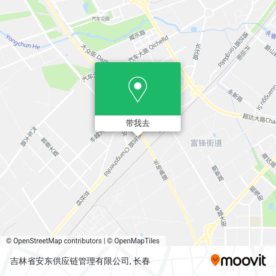吉林省安东供应链管理有限公司地图