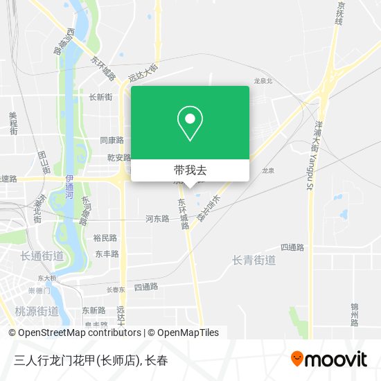 三人行龙门花甲(长师店)地图