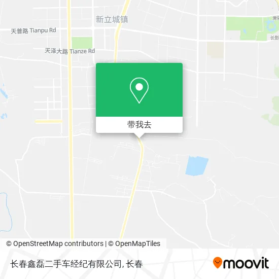 长春鑫磊二手车经纪有限公司地图