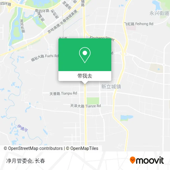 净月管委会地图