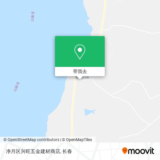 净月区兴旺五金建材商店地图