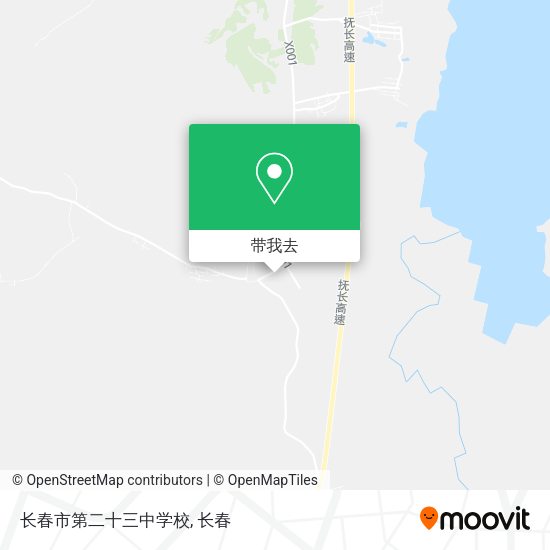 长春市第二十三中学校地图