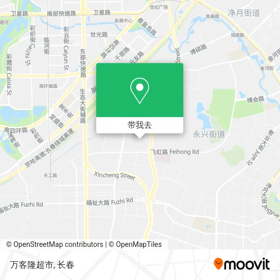 万客隆超市地图