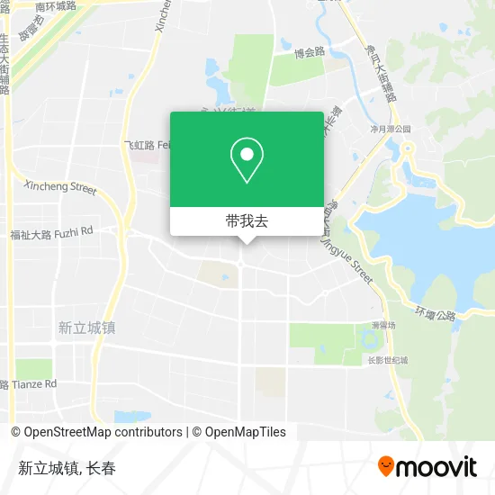 新立城镇地图