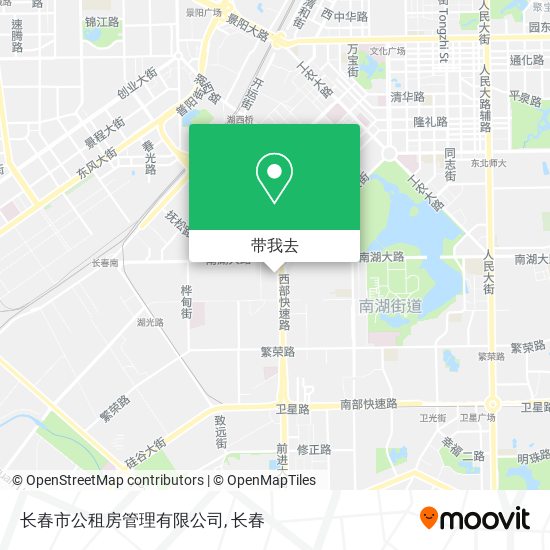 长春市公租房管理有限公司地图