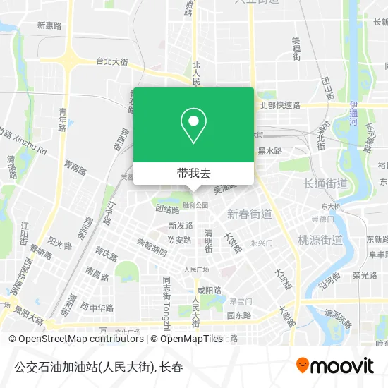公交石油加油站(人民大街)地图