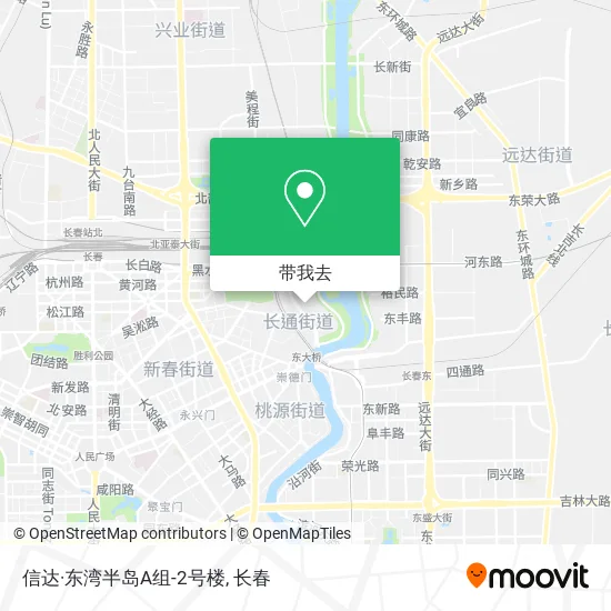 信达·东湾半岛A组-2号楼地图